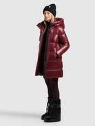  - Image from Khujo | Jacket JANOU MAHOGANI RED