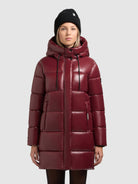  - Image from Khujo | Jacket JANOU MAHOGANI RED