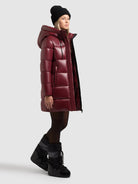  - Image from Khujo | Jacket JANOU MAHOGANI RED