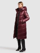  - Image from Khujo | Mantel RABIA MAHAGONI RED