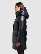  - Image from Khujo | Mantel HAYA2 SHINY MIDNIGHT BLUE