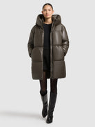  - Image from Khujo | Mantel LORSA BROWN