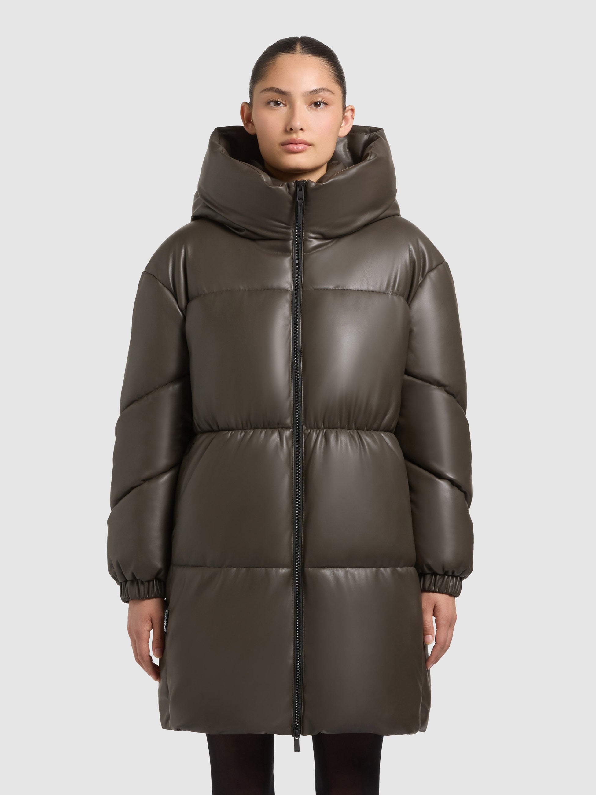 Coat NEKAR2 GRAPHITE GREY – KHUJO