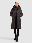  - Image from Khujo | Mantel GRAYA2 MOODY PLUM