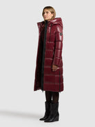  - Image from Khujo | Coat WILLA MAHOGANI RED