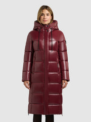 Coat WILLA MAHOGANI RED