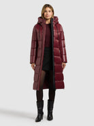  - Image from Khujo | Coat WILLA MAHOGANI RED