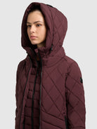  - Image from Khujo | Coat IVANA MOSCATO RED