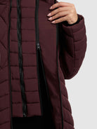  - Image from Khujo | Coat IVANA MOSCATO RED