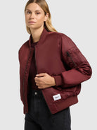  - Image from Khujo | Jacket KASIA BURGUNDY RED