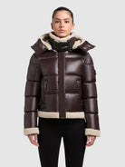  - Image from Khujo | Jacket NESSIE2 MOODY PLUM