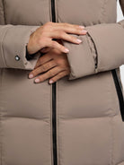  - Image from Khujo | Coat ENAKH GREIGE