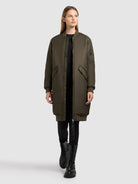  - Image from Khujo | Mantel LULU FOREST GREEN