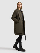  - Image from Khujo | Mantel LULU FOREST GREEN