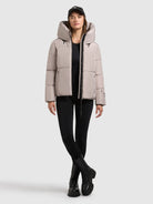  - Image from Khujo | Jacke AUDREY MATT DUSTY BEIGE
