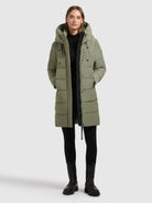  - Image from Khujo | Abrigo HEATHER MUTED VERDE