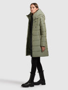  - Image from Khujo | Abrigo HEATHER MUTED VERDE