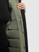  - Image from Khujo | Abrigo HEATHER MUTED VERDE