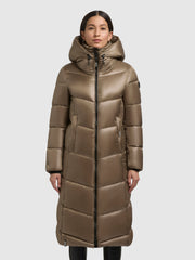 Mantel RABIA CANE BROWN