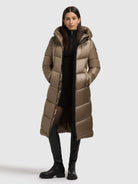  - Image from Khujo | Mantel RABIA CANE BROWN