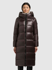 Mantel NASHI MOODY PLUM