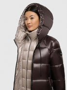  - Image from Khujo | Mantel NASHI MOODY PLUM