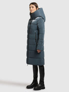  - Image from Khujo | Coat JILIAS6 SHINY DIM BLUE