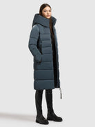  - Image from Khujo | Coat JILIAS6 SHINY DIM BLUE