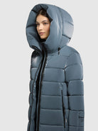  - Image from Khujo | Coat JILIAS6 SHINY DIM BLUE