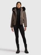  - Image from Khujo | Jacket TYLA POTTER BROWN