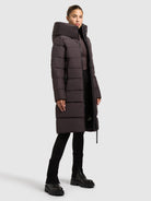  - Image from Khujo | Coat JILIAS6 MATT MOODY PLUM