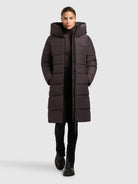  - Image from Khujo | Coat JILIAS6 MATT MOODY PLUM