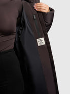  - Image from Khujo | Coat JILIAS6 MATT MOODY PLUM