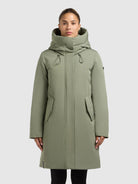  - Image from Khujo | Coat WEDELIA WITH INNER JACKET MUTED GREEN