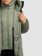  - Image from Khujo | Coat WEDELIA WITH INNER JACKET MUTED GREEN