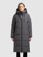  - Image from Khujo | Coat NALU STEEL GREY