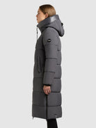  - Image from Khujo | Coat NALU STEEL GREY