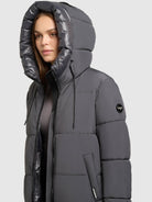  - Image from Khujo | Coat NALU STEEL GREY