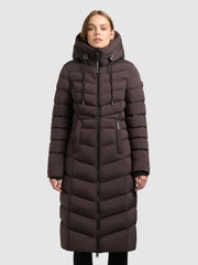 Mantel INGRAM5 MOODY PLUM