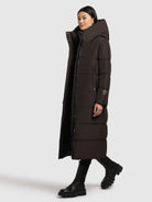  - Image from Khujo | Coat SOULANI5 MATT MOODY PLUM
