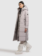  - Image from Khujo | Mantel VELIA BLIZZARD GREY