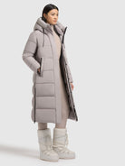  - Image from Khujo | Mantel VELIA BLIZZARD GREY