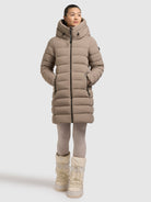  - Image from Khujo | Mantel NEKAR2 GREIGE