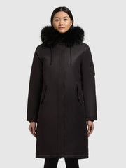 Mantel JILLA MOODY PLUM