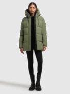  - Image from Khujo | Jacket DROWN MATT FERN GREEN