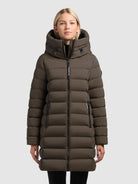  - Image from Khujo | Mantel NEKAR2 DULL GREEN