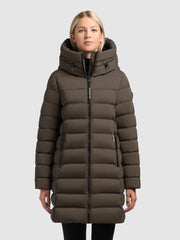 Mantel NEKAR2 DULL GREEN