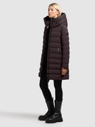  - Image from Khujo | Mantel NEKAR2 MOODY PLUM