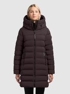  - Image from Khujo | Mantel NEKAR2 MOODY PLUM