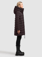  - Image from Khujo | Mantel NEKAR2 MOODY PLUM